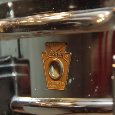 RARE Ludwig Supersensitive Aluminum 14x5"  1967 Chicago image 2