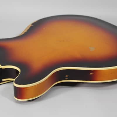 1966 Guild Starfire IV Sunburst Finish Vintage Electric Guitar w/OHSC image 14