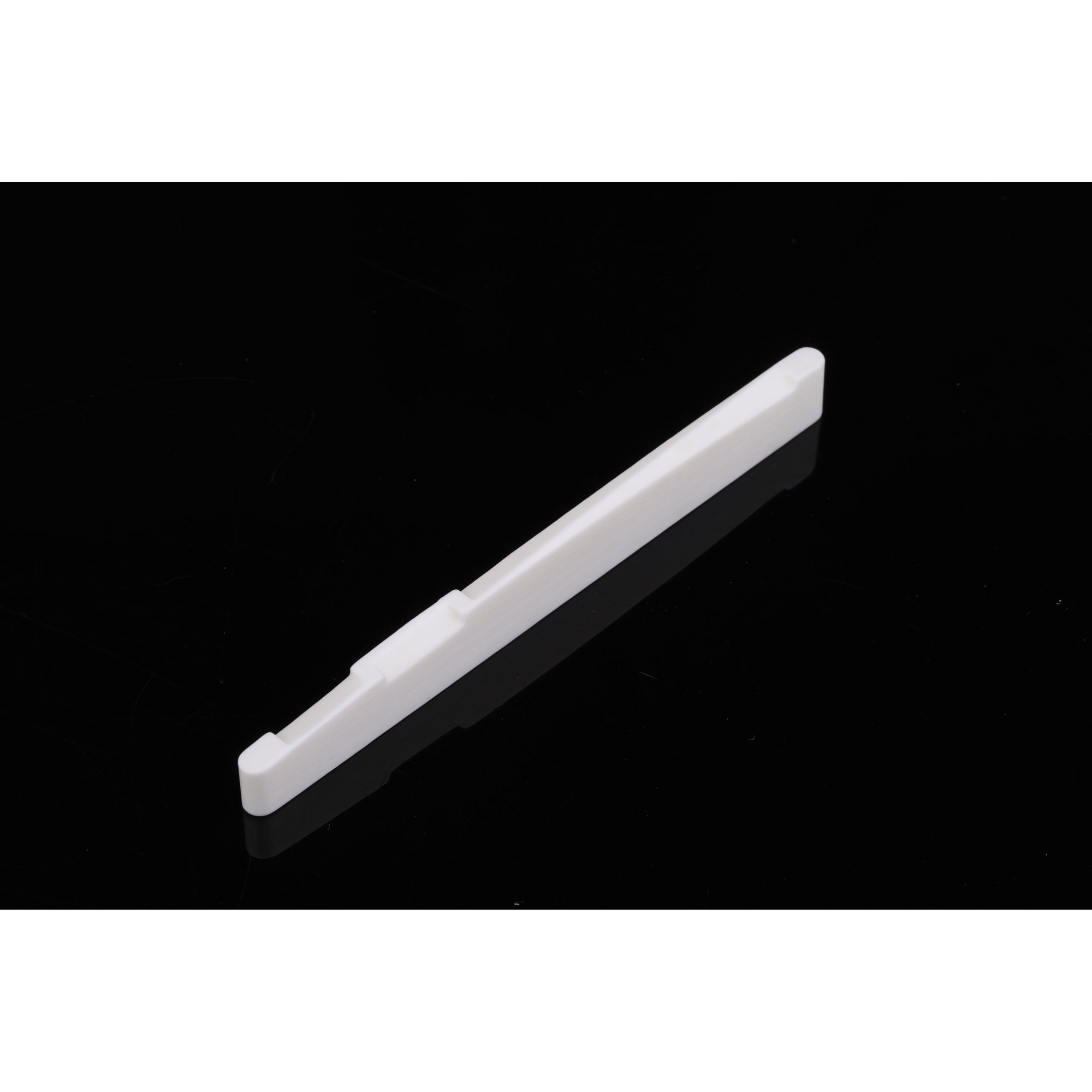 OEM 2 Set 4 Pcs 6 String Acoustic Guitar Bone Bridge Saddle / Guitar Nut photo 2