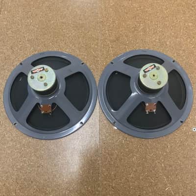 pair of 2x10 matching Watkins Dominator V front spec Elac Alnico 10” speakers - early Sixties- VOX AC10 etc image 1
