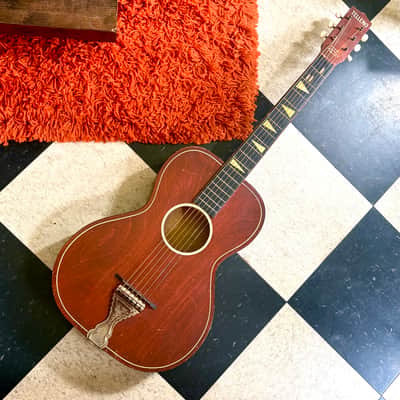 50's "Telleno" Parlor Guitar (Good Player!) by United Guitar Corporation Stella Kay Harmony image 1