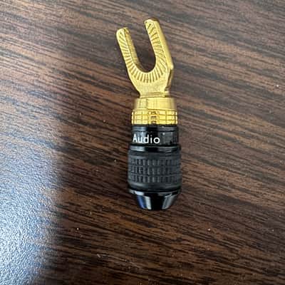 GLS Audio Safe-Connect Gold Connector Spade Plugs - 8 pack (4 red 4 black) 2010s image 2