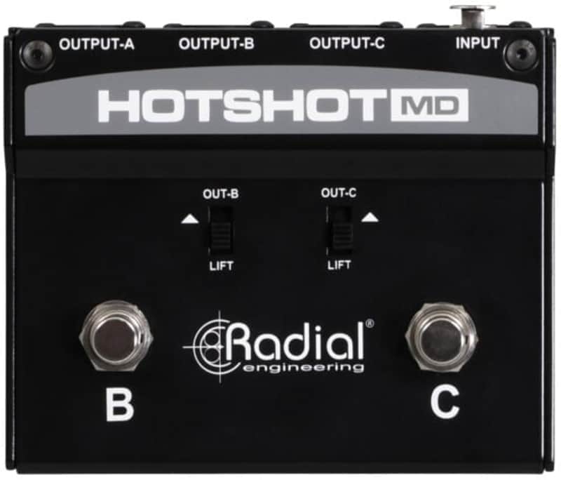 Radial Engineering HOTSHOT-MD Dynamic Microphone Switcher image 1