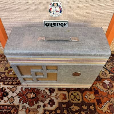 Immagine Vintage 1950s RSA / Selmer TV10 'Deck Chair Fabric' 1x10 Valve Amplifier Combo - 5