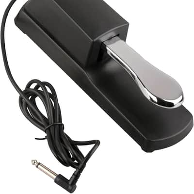 Sustain Pedal, Professional Damper Foot Pedal, Universal Piano Foot Pedal for Piano Midi Electronic Keyboards image 1