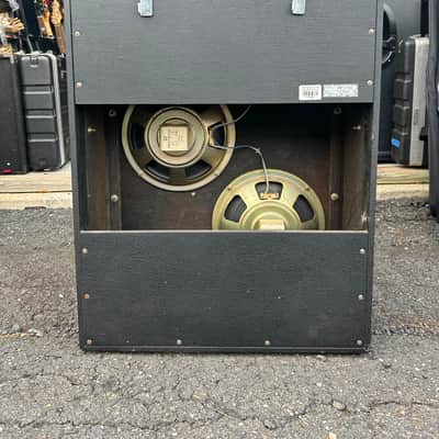Teisco Checkmate CM-210H Vintage 2x10" Guitar Cabinet 1960s image 8