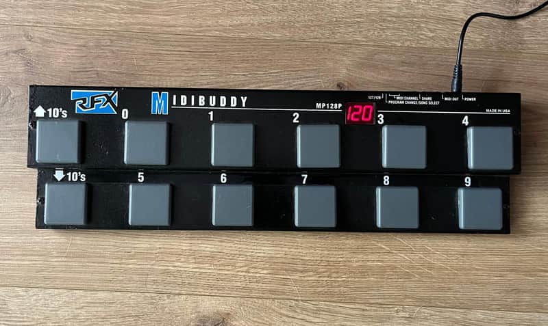 MIDI Controller Rolls RFX M128P Midibuddy 1995 image 1