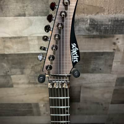 Schecter Banshee Mach-7 FR S Left Hand Electric Guitar - Fallout Burst - Open Box (1419) image 6