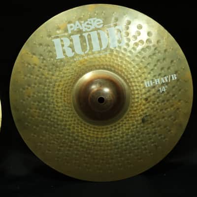 PAISTE RUDE 14 HH SET Hi-Hat Cymbals (09/01) image 3