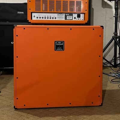 Orange Orange Rockerverb 100 MKIII Tube Head & 4x12 Cabinet Half Stack image 3