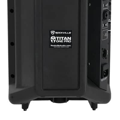 Rockville TITAN ONE PRO Rechargeable Street Performance Speaker+Mic+Tablet Stand image 6