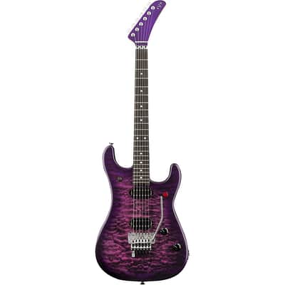 EVH 5150 Deluxe Poplar Burl Electric Guitar Regular Purple Daze image 3