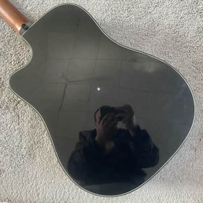 Black Knight 41 Inch Acoustic Guitar, Spruce Top Body, Mahogany Neck, Rosewood Fingerboard image 13