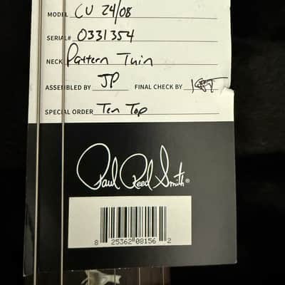 PRS Custom 24-08 10-Top 2021 - Present - Black Gold Wraparound Burst image 9