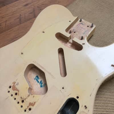 Fender Telecaster USA body - Blonde nitro relic image 3