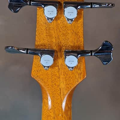 BP Rose BTF150 Semi-Hollowbody Bass Natural image 7