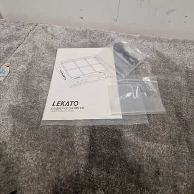 Lekato PD705 - Percussion Pad - Black - Like New w/ Power Supply & Manuals image 14