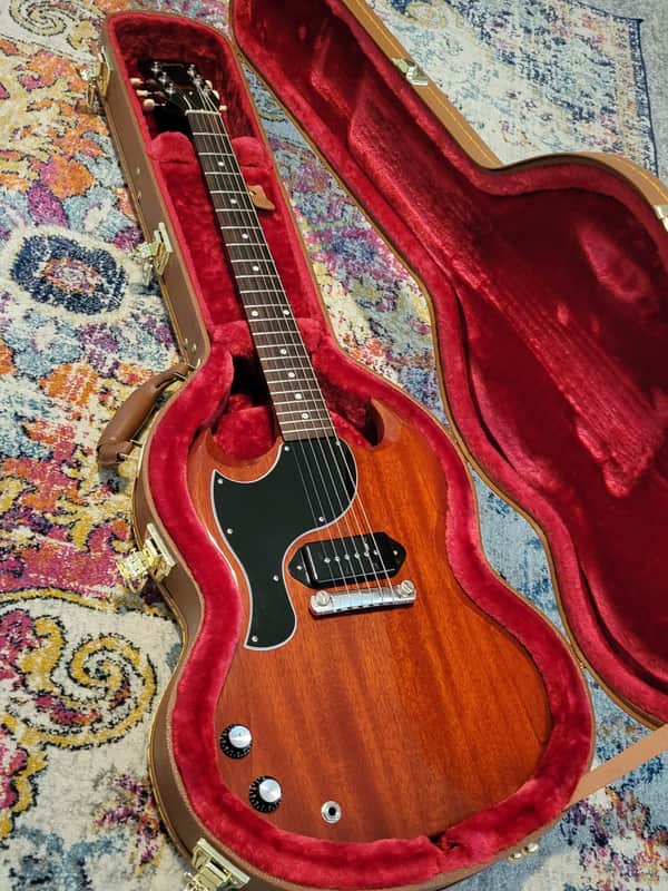 Lefty Gibson SG Junior 2021 left handed Jr - Vintage Cherry image 1