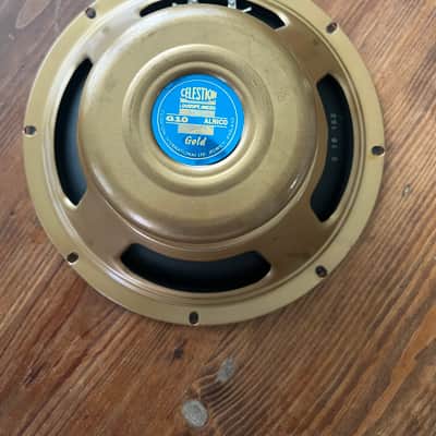 Celestion G10 Gold 10" 40-Watt 8ohm Guitar Amp Speaker 2020s - Gold image 1