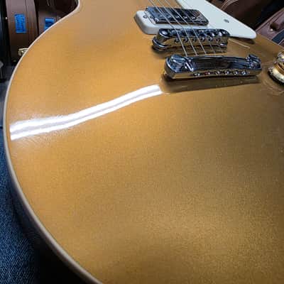 2012 Gibson Les Paul Deluxe - Goldtop image 4
