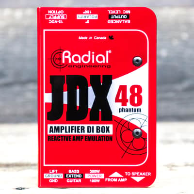Radial Engineering JDX 48 Guitar Amplifier Direct Box / Reactive Amp Emulation image 1