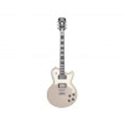 D'Angelico Deluxe Atlantic Electric Guitar With Stopbar Tailpiece, Desert Gold DADATLDSGNS image 2