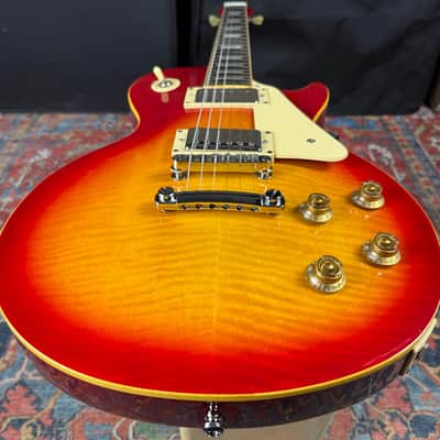 *Video* Tokai Love Rock Les Paul Standard Flame Top Long Tenon Cherry Sunburst - 2010's image 13