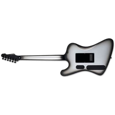 ESP LTD PHOENIX-1000 EVERTUNE ET Silver Sunburst Satin SSBS Electric Guitar - Brand New image 2