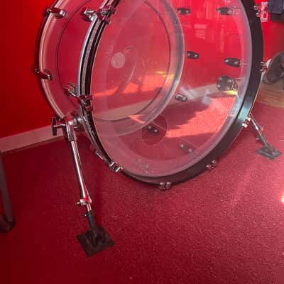 Ludwig Vistalite Reissue 14x24" Bass Drum 2001 - Present - Clear image 2