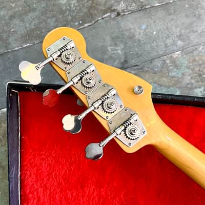 LEFTY! -Greco Brazen Picker P bass 1980 - Sunburst original vintage MIJ Matsumoku left handed precision LH image 8
