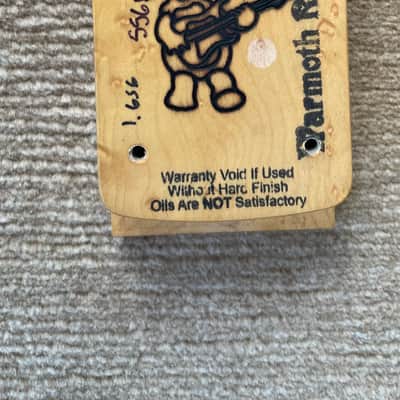 Warmoth Warhead 7/8 Neck Birdseye Maple Valley Arts image 7