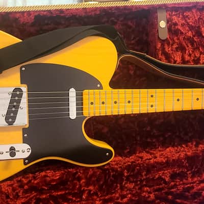 Fender Telecaster American Vintage II 1951 2022 - Butterscotch Blonde gloss nitrocellulose lacquer image 2