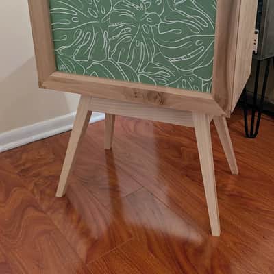 Custom Built 2x10 Guitar Speaker Cabinet – Solid Poplar Hardwood – WGS G10C/S Speakers – Hand Finished image 1
