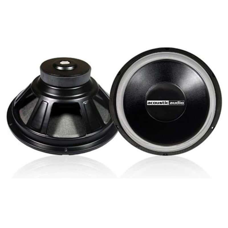 Acoustic Audio - AA12A -1000 Watt 12" Inch Subwoofers - PAIR image 1