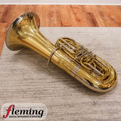 Miraphone 90A Kaiser-Tuba - 5/4 Size, Rotary Valves, Lacquer (Ex-USAF) image 3