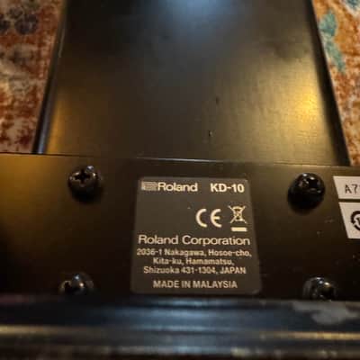 Roland KD-10 Kick Pad 2010s - Black image 2