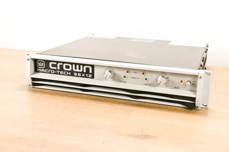 Crown Macro-Tech 36x12 2-Channel Power Amplifier CG015TJ Bild 1