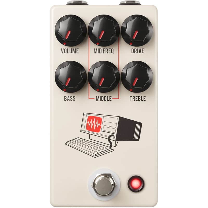 JHS Pedals Hard Drive Modern Distortion Pedal - Tan image 1