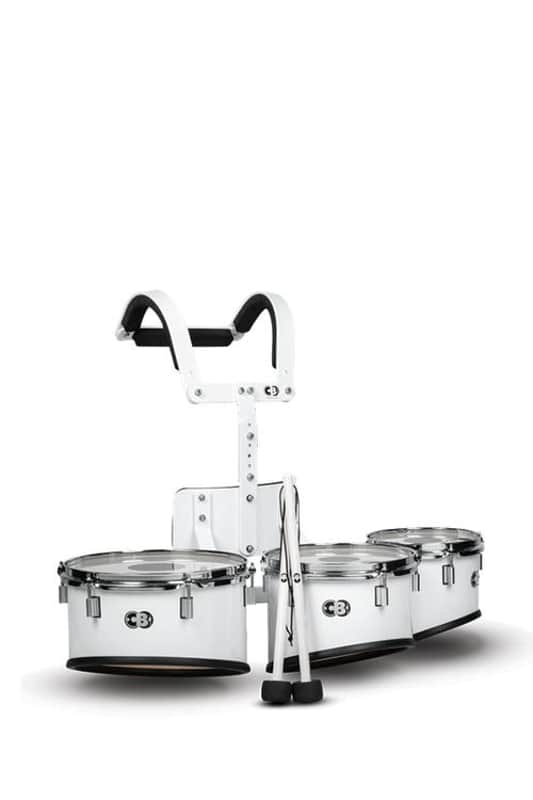 CB Percussion Tournament Series Marching Tri Toms 8/10/12 with Carrier and Mallets image 1