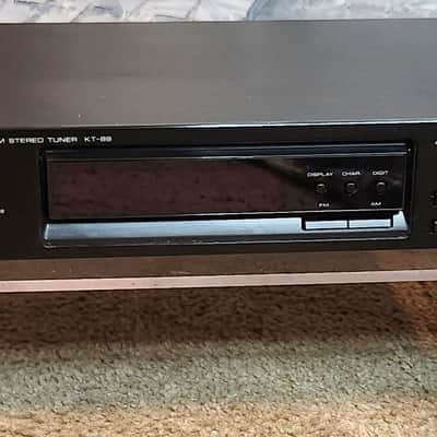 Kenwood Kenwood KT-89 is a quartz synthesizer AM/FM stereo tuner 1988 - Black image 4