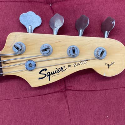 Squier by Fender 50th Anniversary P-Bass 1996 - Torino Red image 14