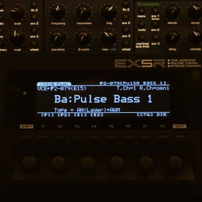 LED Display Upgrade -  Yamaha EX5 / EX5R / EX7 Custom (Negative) LED Display !