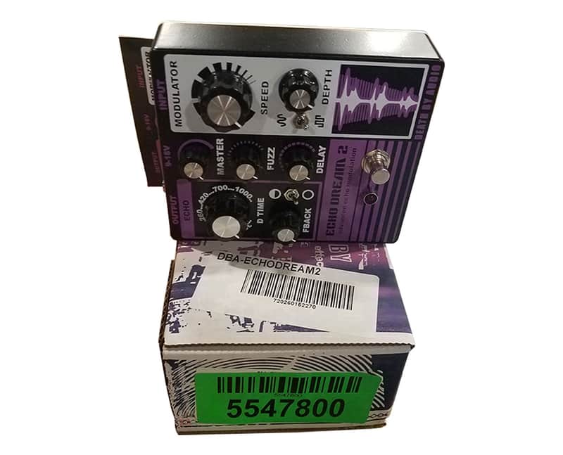 Death By Audio Echo Dream 2 Analog Delay w/ Fuzz Pedal - Open Box image 1
