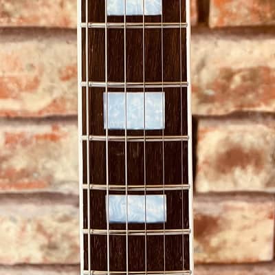 Firefly LP-Style Electric Quilted Top (Green Burst) image 4