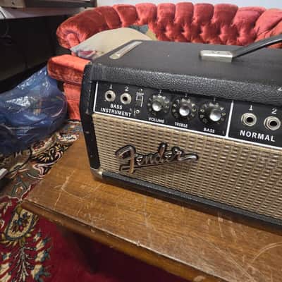 Fender Bassman FEIC Pre CBS AA864 Amplifier Head 1965 image 5