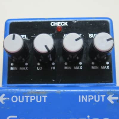 used Boss CS3 Compression Sustainer (1991) Black Label TAIWAN + battery & strings, CS-3 (NO: box/pw) image 19
