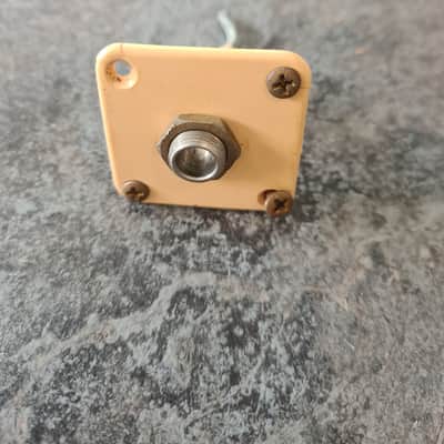 Gibson Les Paul jack socket, plate & screws Switchcraft 1960s 1970s image 5