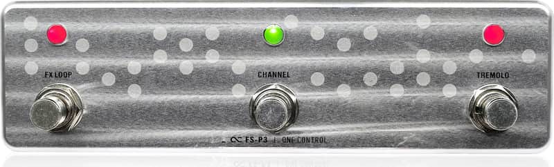One Control FS-P3 Footswitch for BJF-S66 Amplifier image 1