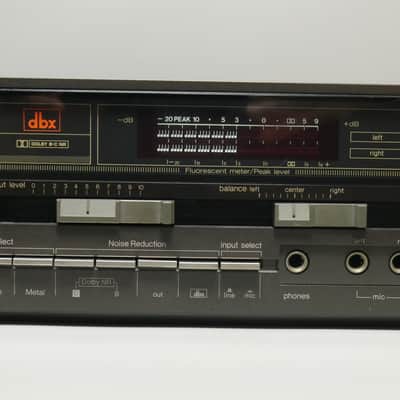 Technics RS-B18 DBX Noise Reduction Single Direction Stereo Cassette Deck Dolby B/C Completely Serviced image 3