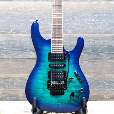 Ibanez S670QM Standard S Series Sapphire Blue Quilted Maple Top Electric Guitar image 1